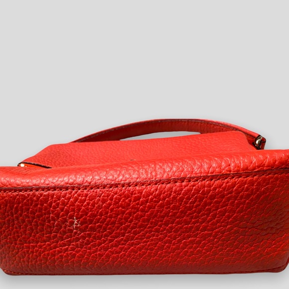 Woman’s Kate Spade Southport Avenue Maria Orange Top Handle Crossbody Handbag - Picture 4 of 7